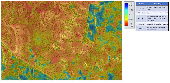 Normalized Difference Moisture Index